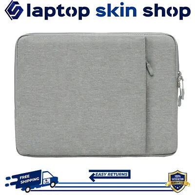 Laptop Sleeve Case Carry Bag Protective Shockproof Handbag 13-13.5 Inch Grey • $18.95