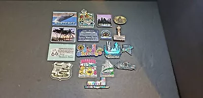 Refrigerator Magnet Lot US Cities And Destinations 17 Magnets • $12.99