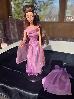 Mattel 1996 Disney’s Hercules Fashion Secrets Megara Barbie Doll • $17.99