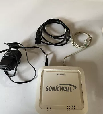 Sonicwall TZ 200 Network Firewall VPN Security Appliance Router APL22-06F • $20.99