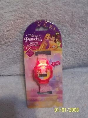 $14.49 • Buy Disney Princess Flashing LCD Watch