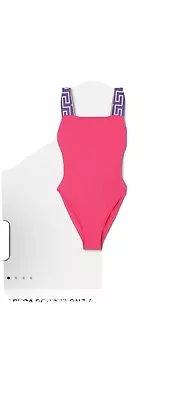 Versace Greca Border One-piece Swimsuit Women Xl/5 • $280