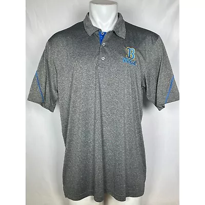 UCLA Bruins Champion Grey Performance Polo Golf Shirt Men's XL • $19.99