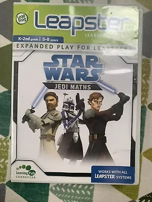 LEAP FROG LEAPSTER Star Wars Jedi Maths Learning Game 5-8 YEARS • £1.99