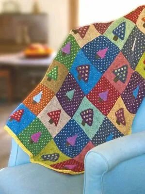 £1.99 • Buy Easy Fair Isle Blanket/Throw Christmas Tree Design  ~ DK Knitting Pattern