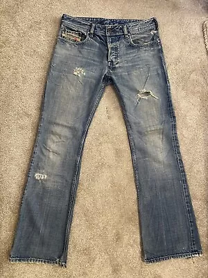 Diesel Zathan Rare 772 Bootcut Jeans W30 L32 Rare 2004 Variants • $36.98