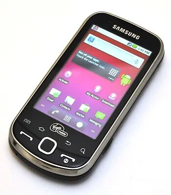 Samsung Intercept M910 Android Phone Virgin-Mobile GREY Bluetooth GPS Grade B • $18.95