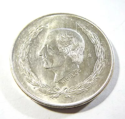 1952 Mexico Silver Hidalgo 5 Pesos • $24