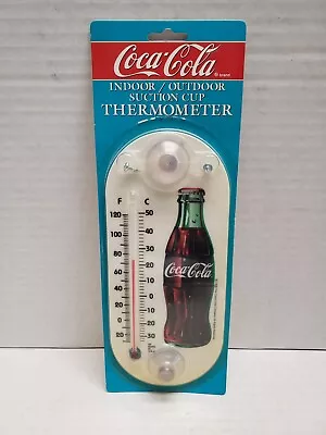 Vintage Coke Thermometer Indoor/Outdoor Plastic In Original Packaging 1998 • $15
