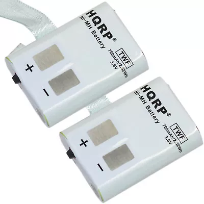 2-Pack HQRP Rechargeable Battery For Motorola Radio M53617 / 53617 Replacement • $14.95