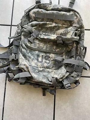 Assault Pack Backpack WITH Stiffener US ARMY USGI ACU Molle II • $32