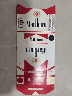 Opened Empty Cigarette Hard Pack--84 Mm-UK-Marlboro • $1.50