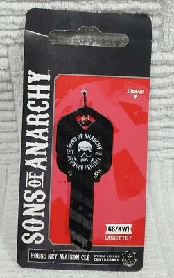 $4.78 • Buy Sons Of Anarchy Kwikset 66 KW1 House Key Blank Cassette F Black Official SOA NEW