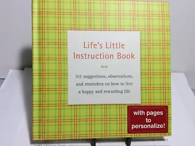 Life”s Little Instruction Book Hallmark New With Tag “how To Live A Happy Life” • £13.22