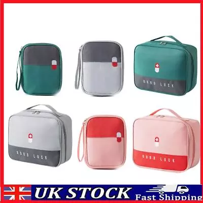 Outdoor Emergency Medical Bag First Aid Drug Storage Bags Survival Kit Equipment • £5.99