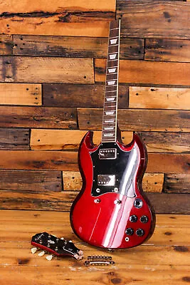 Epiphone SG Traditional Pro Electric Guitar Sparkling Burgundy DAMAGED • $229