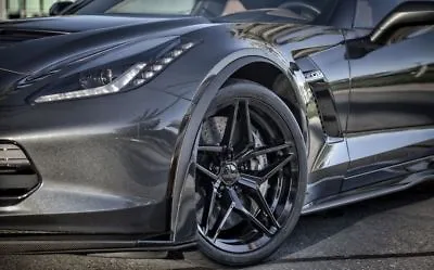 19” 20” Mrr M755 Gloss Black Wheels Corvette C5 Base Z06 19x9.5 20x11 5x120.65 • $1679