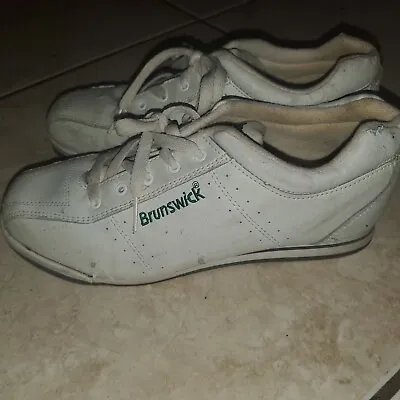 Brunswick Men's Bowling Shoes  White Size 9 • $18