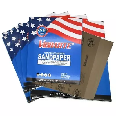 $18.90 • Buy Wet And Dry Sand Paper 230x280mm - 3000, 4000, 5000, 7000, 10000 Grit