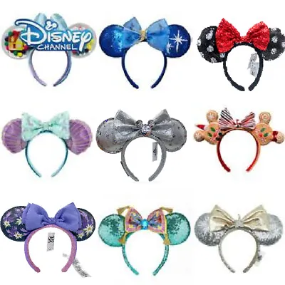 US Disney Parks Loungefly 100 Years Anniversary Minnie Mouse Ears Bow Headband • $18.65