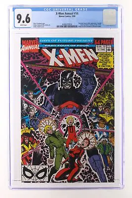 $89 • Buy X-Men Annual #14 - Marvel Comics 1990 CGC 9.6 Fantastic Four + Ahab Appearance. 