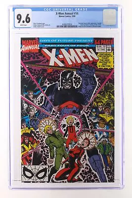 $89 • Buy X-Men Annual #14 - Marvel Comics 1990 CGC 9.6 Fantastic Four + Ahab Appearance. 