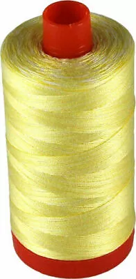 Aurifil Mako Cotton Thread Lemon Ice Variegated 3910 50wt 1422yd • $17.99