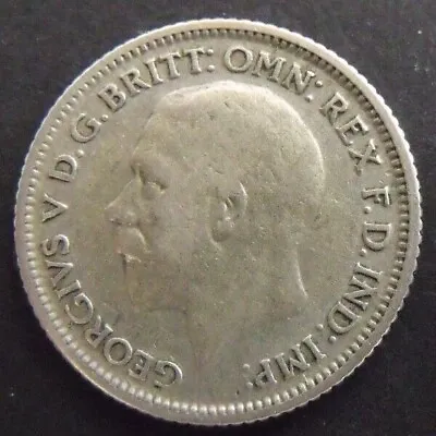 £2.49 • Buy 1929 GEORGE V SILVER SIXPENCE  ( 50% Silver )  British 6d Coin.   670