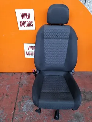 Vauxhall Meriva B Seat Front Passengers Nearside  Black And Grey Cloth 10-17 • £59.99