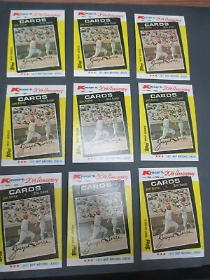 Joe Torre St. Louis Cardinals 1982 Topps Kmart #20 X 30 - NICE LOT!!! • $2.99