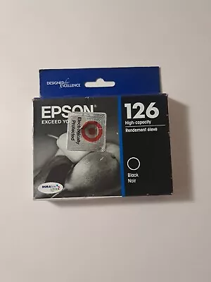 Epson 126 Black Ink Cartridge (T126120) • $12