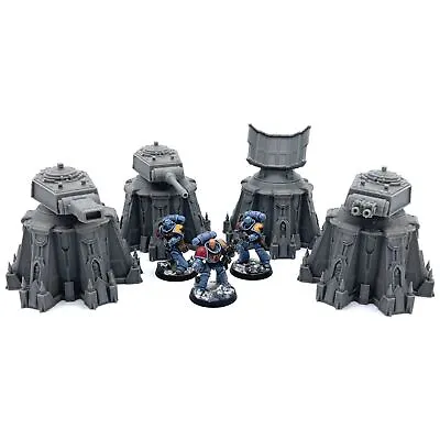 Turret Tower 28mm Miniature Wargaming Scatter Terrain Tabletop Scenery Gothic • £18.69