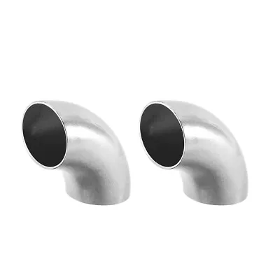 Stainless Steel 304 Pipe Fitting 90 Degree Elbow Butt-Weld 1  OD Pipe Size 2pcs • $7.77