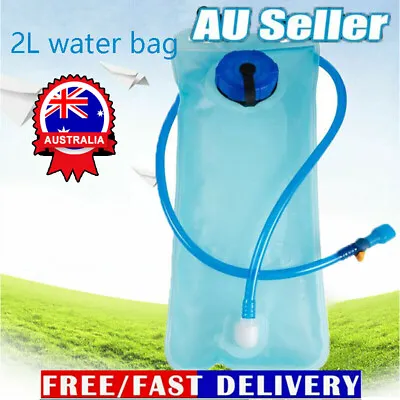 2L Water Backpack Bladder Bag Hydration System Camelbak Pack Hiking Cycling DM • $12.33