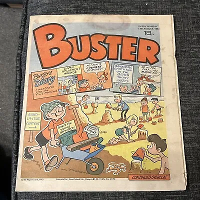 £3.50 • Buy Buster Comic - 13 August 1983