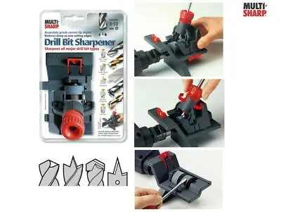 £6.49 • Buy Multi Sharp Dual Purpose Drill Bit And Tool Sharpener And Spare Wheels Option