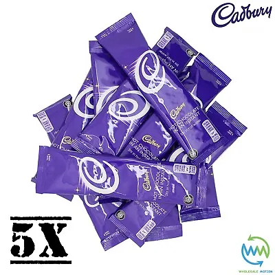 5 X CADBURY Instant HOT CHOCOLATE Sachets 28g Drink COCOA Powder INDIVIDUAL Pack • £4.79