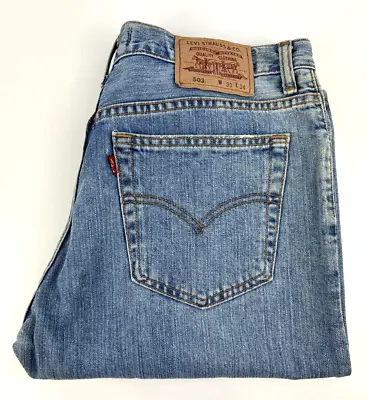 Levis Mens 503 Regular Bootcut Jeans Size W33 Blue Denim Vintage • $39.95