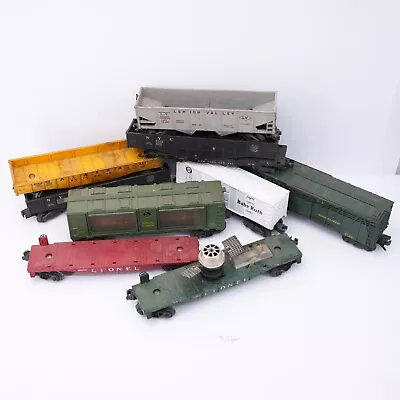 Lot Of 10 Vintage Lionel Train Cars Flat Bed 3519 Satellite 3435 6162 3356 6462 • $148.99