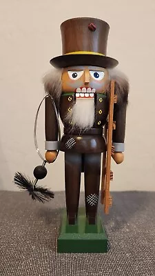 German Old World Christmas Wooden Chimney Sweep Nutcracker • $34.99