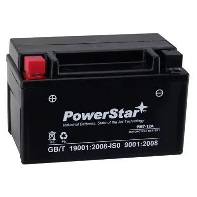 YTX7A-BS High Performance - Maintenance Free - Sealed AGM Motorcycle Battery • $29.88