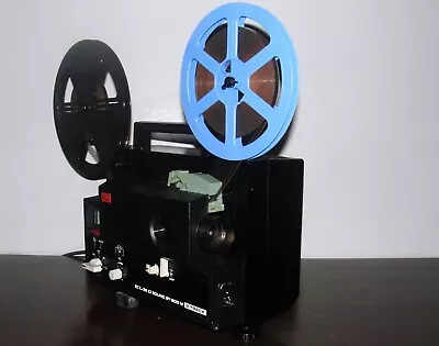 Elmo Sound ST-600 M 2-Track Super 8 MOVIE PROJECTOR  ~SERVICED~ • $224