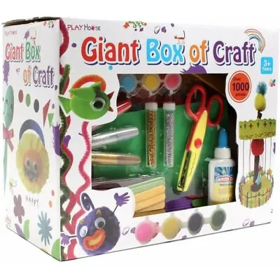 £18.95 • Buy 1000Pcs Arts And Crafts Box Set Large Kit Children Kids Gift Boys Girls Toys