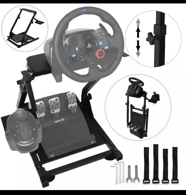 £104.99 • Buy Adjustable Steering Wheel Stand, Game Stand Simulator, Racing Wheel Shifter