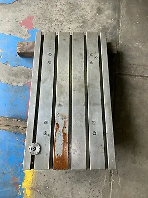 35.5  X 19.75  Steel Welding 5 T-Slotted Table Cast Iron Layout Plate _JIG  • $600