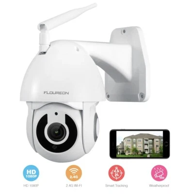 £29.95 • Buy FLOUREON XY-R9820 YI IOT WiFi IP Camera Outdoor Waterproof HD 1080P Dome Cam 360