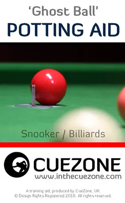 £8.99 • Buy Ghost Ball Snooker/Billiards Potting Aid - Snooker Gift Accessories For Practice