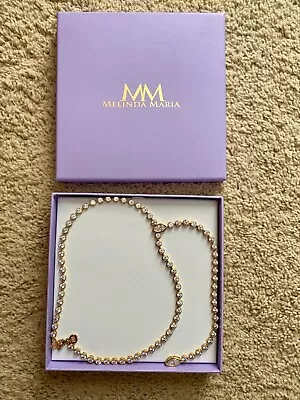 Melinda Maria Simulated Gemstone Lariat Necklace E Gisele - New In Box • $200