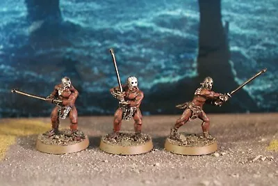 Painted Metal Uruk Hai Berserkers By Games Workshop Lord Of The Rings • £25