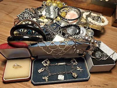 £10.50 • Buy Vintage Modern Mixed Costume Jewellery Bundle Joblot House Clearance Lot B